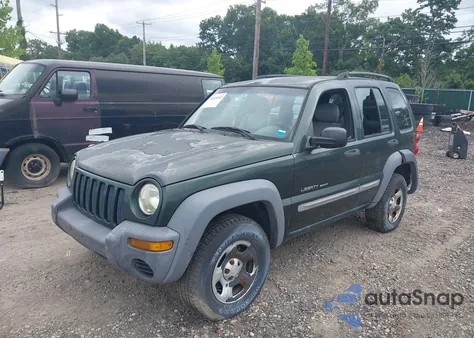 2002 Jeep Liberty Sport from USA, damaged, VIN 1J4GL48K12W155556